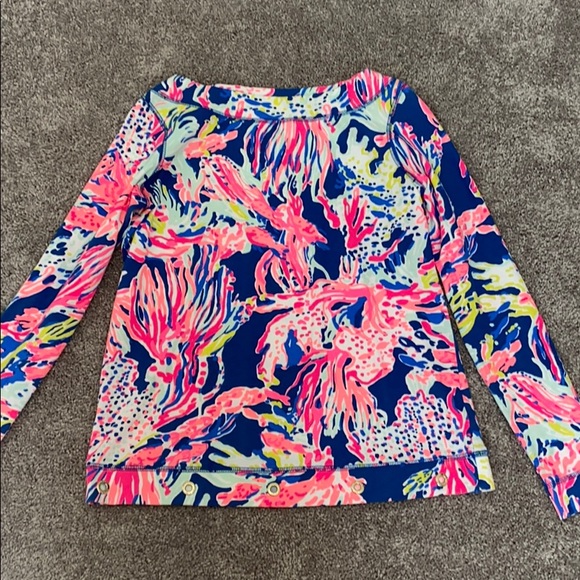 Lilly Pulitzer long sleeve top - Picture 1 of 7